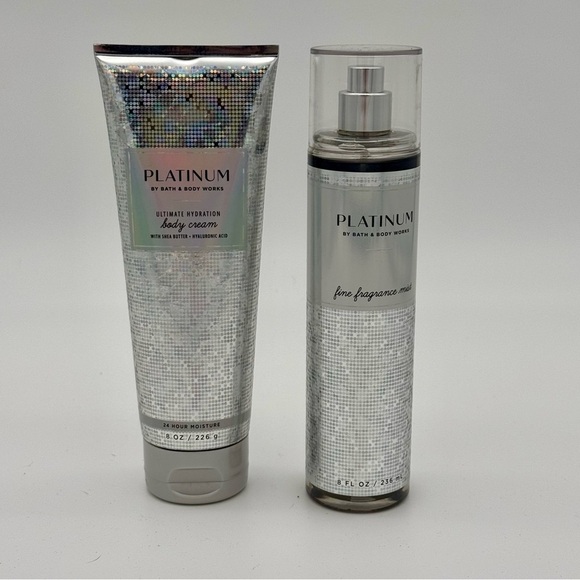 Bath and Body Works Platinum Body Care Gift Set NWT - Picture 2 of 4